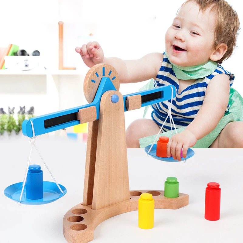 New Montessori Balance Educational Toy Small Wooden New Balance Scale Toy For Kids Baby Early Education Birthday Gifts
New Montessori Balance Educational Toy Small Wooden New Balance Scale Toy For Kids Baby Early Education Birthday Gifts