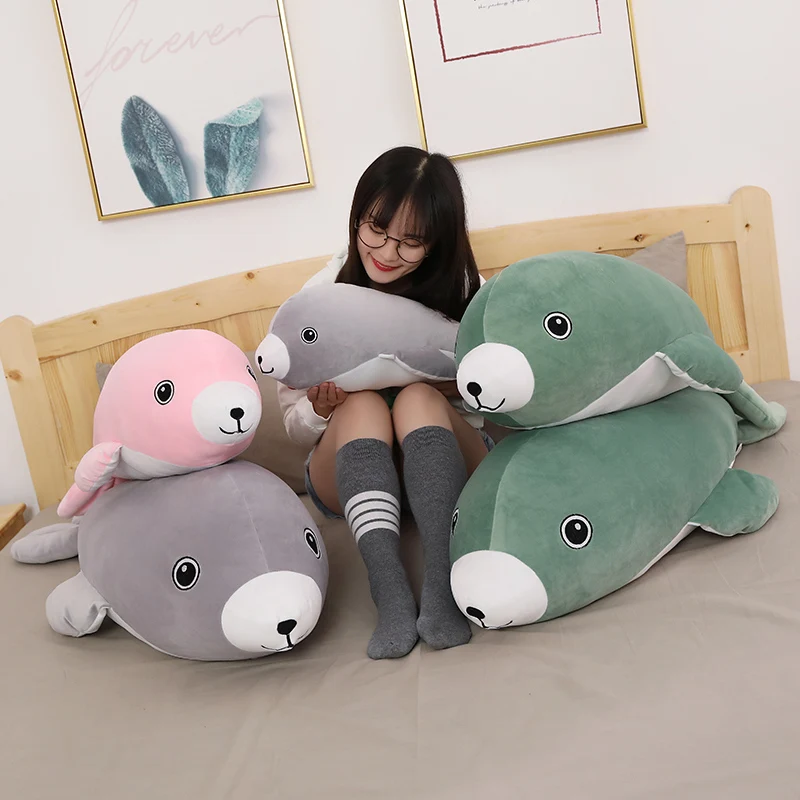 Sofe New Plush Big Seals Toy Doll Comforting Sleep Cute Seals Pillow Ocean Stuffed Animals Soft Toys Children's Birthday Present
Sofe New Plush Big Seals Toy Doll Comforting Sleep Cute Seals Pillow Ocean Stuffed Animals Soft Toys Children's Birthday Present