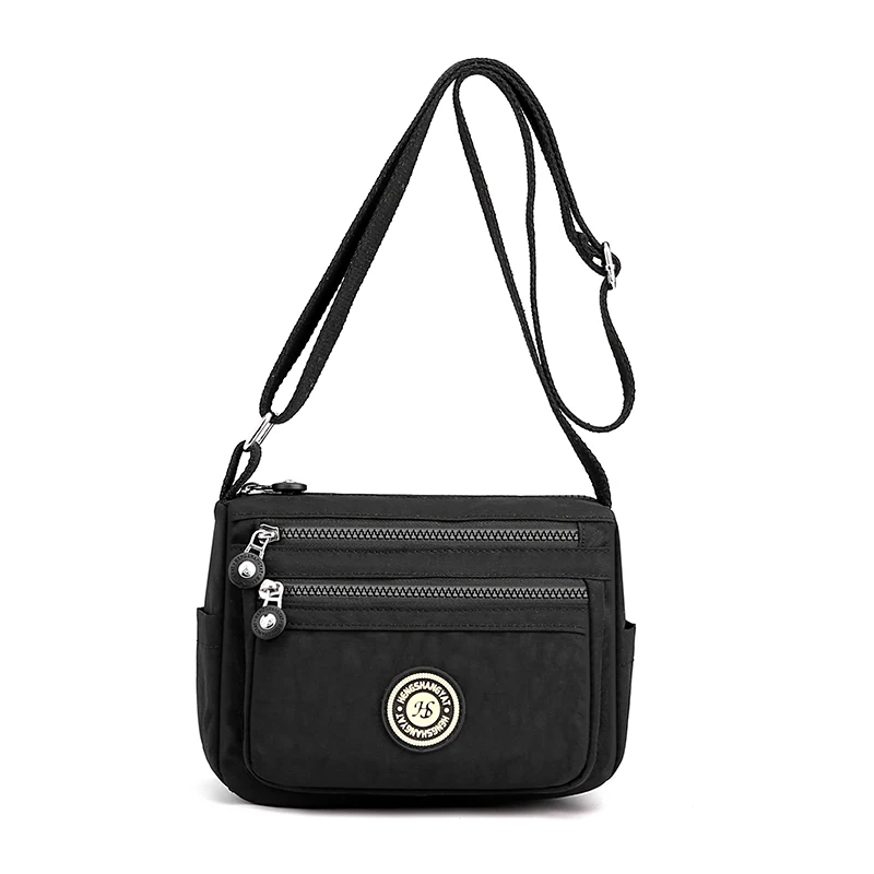High Quality Nylon Women Shoulder Bag Fashion Zipper Solid Color Women HandBag Outdoor Casual Multifunctional Women Shoulder Bag
High Quality Nylon Women Shoulder Bag Fashion Zipper Solid Color Women HandBag Outdoor Casual Multifunctional Women Shoulder Bag