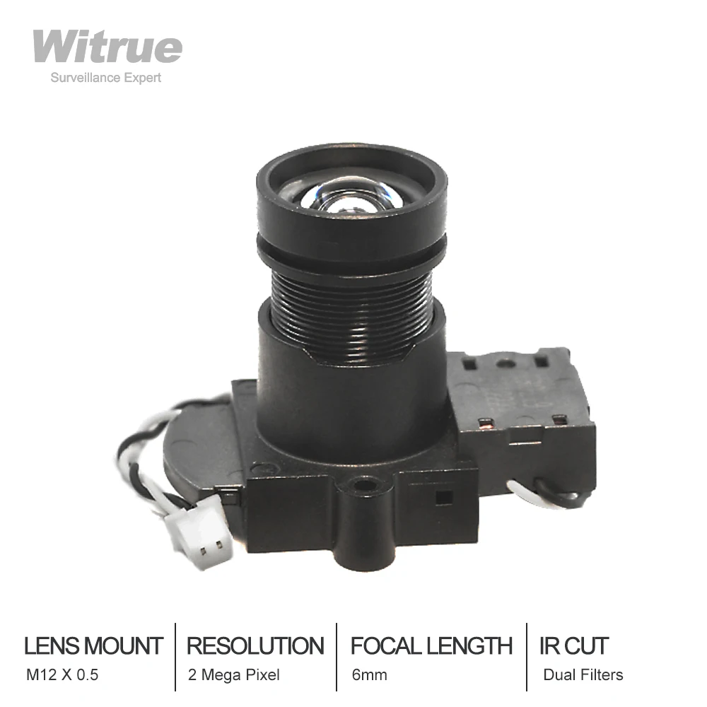 Starlight CCTV Lens 2MP 6mm with IR cut filter Aperture F1.5 For SONY IMX290/291/307/327 Video Surveillance Cameras
Starlight CCTV Lens 2MP 6mm with IR cut filter Aperture F1.5 For SONY IMX290/291/307/327 Video Surveillance Cameras