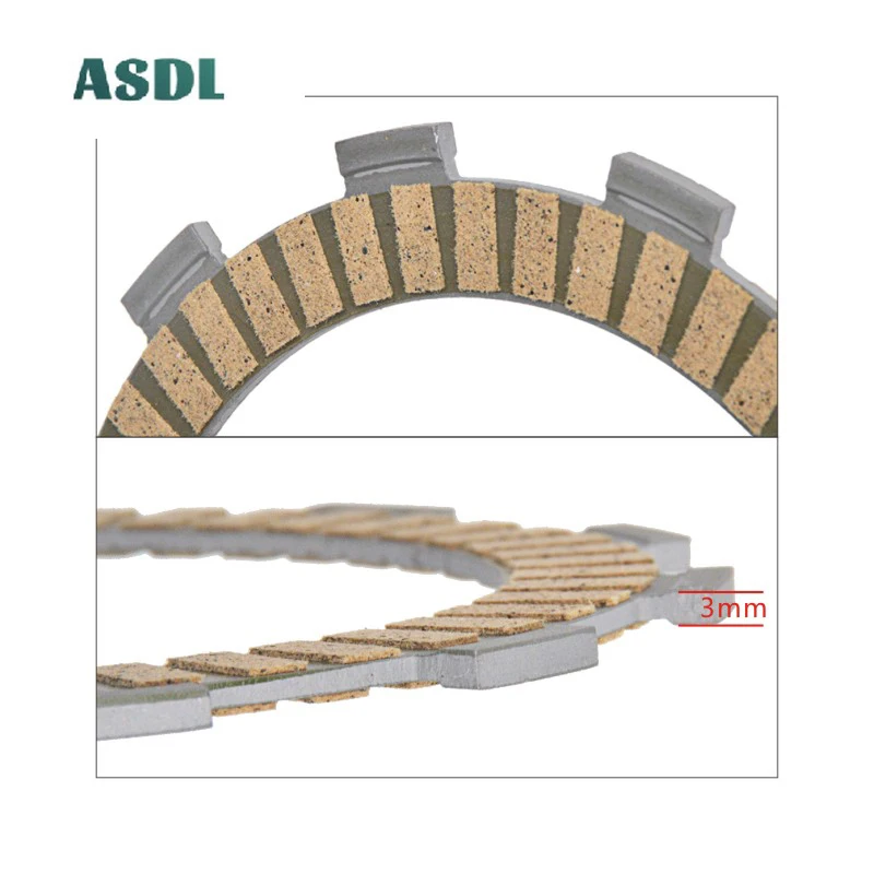 136x125x101X3mm 12 Tooth 250CC Motorcycle Paper based Friction Clutch Plate Kit For Honda CRF250 CRF 250
136x125x101X3mm 12 Tooth 250CC Motorcycle Paper based Friction Clutch Plate Kit For Honda CRF250 CRF 250