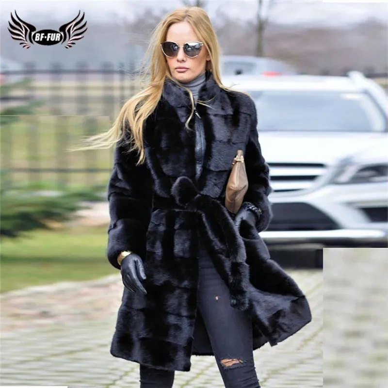 Luxury Mink Fur Coat Winter Women Thick Warm Genuine Mink Fur Jacket Stand Collar With Belt Full Pelt Fur Coats Woman Overcoat
Luxury Mink Fur Coat Winter Women Thick Warm Genuine Mink Fur Jacket Stand Collar With Belt Full Pelt Fur Coats Woman Overcoat