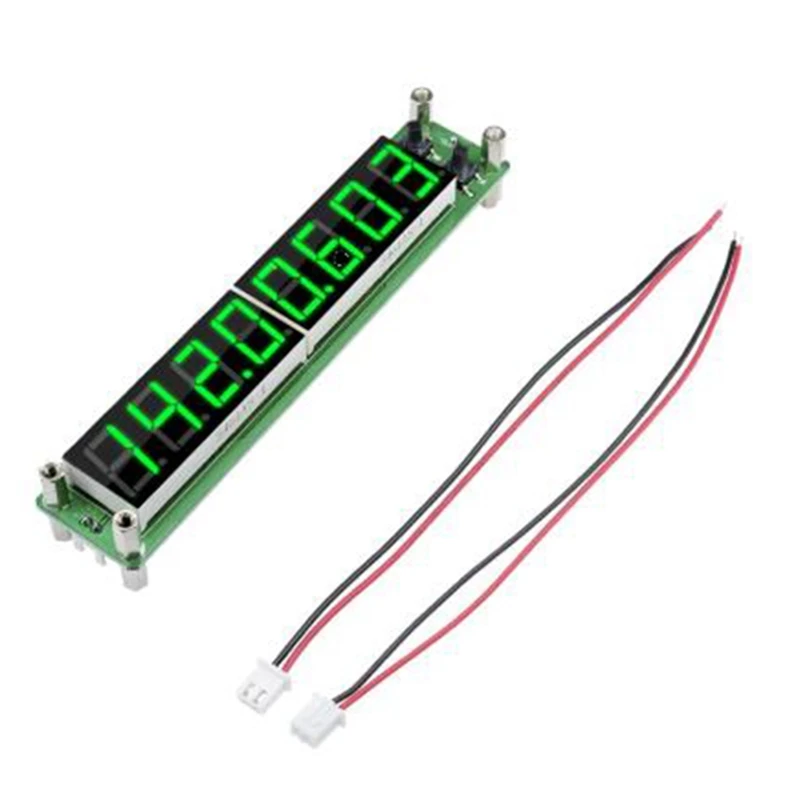 FashionRF Signal Frequency Counter Tester 0.1Hz-60MHz 20MHz to 2400MHZ 2.4GHz 8 Digits LED Digital Cymometer Frequency Meter
FashionRF Signal Frequency Counter Tester 0.1Hz-60MHz 20MHz to 2400MHZ 2.4GHz 8 Digits LED Digital Cymometer Frequency Meter