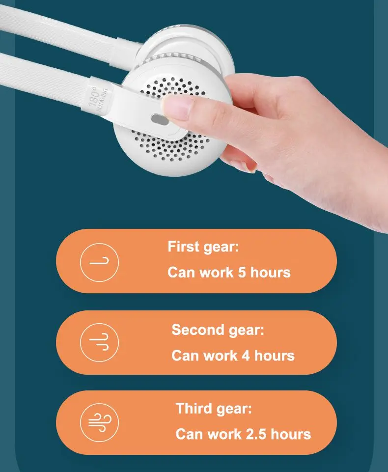 Portable Cooling Fan Mini Leafless Hanging Neck Fan USB Rechargeable Silent Air Cooler Ventilator for Outdoor Travel Summer
Portable Cooling Fan Mini Leafless Hanging Neck Fan USB Rechargeable Silent Air Cooler Ventilator for Outdoor Travel Summer