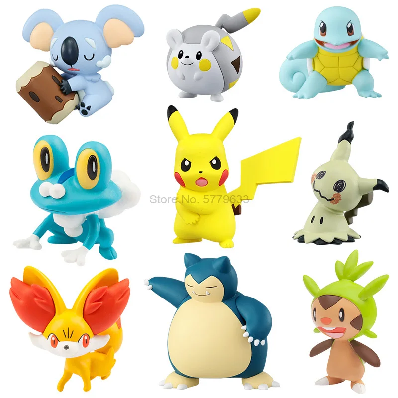 TAKARA TOMY Genuine Pokemon Pocket Monster Doll Boys Girls Birthday Christmas Toy Gift Pikachu Action Figure Model Collection
TAKARA TOMY Genuine Pokemon Pocket Monster Doll Boys Girls Birthday Christmas Toy Gift Pikachu Action Figure Model Collection