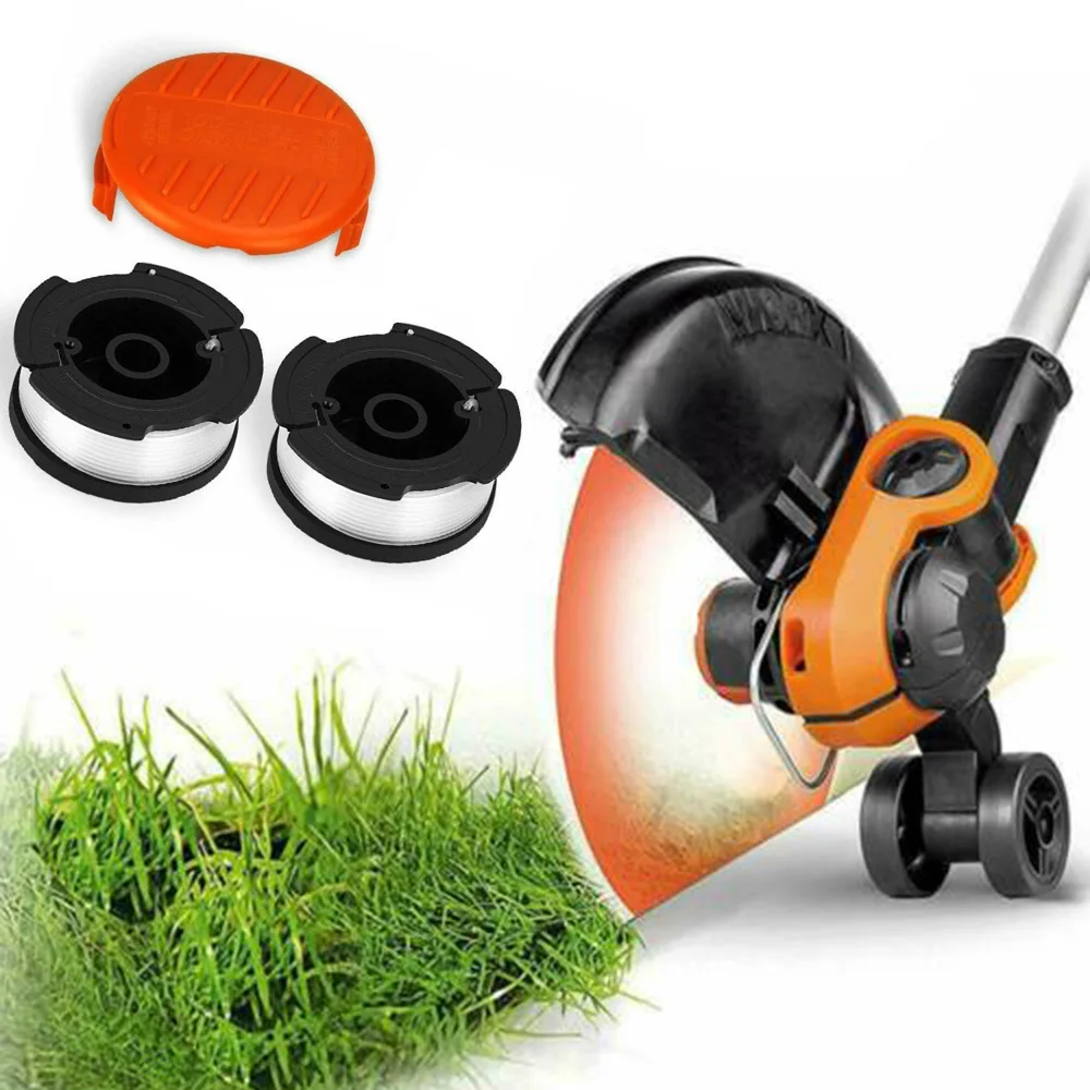 1 крышка для катушки триммера + 2 шпули и лески для Black & Decker GLC3630L GLC3630L20, запчасти для садового триммера
1 крышка для катушки триммера + 2 шпули и лески для Black & Decker GLC3630L GLC3630L20, запчасти для садового триммера