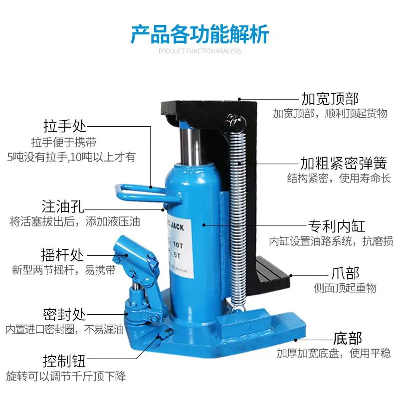 Mhc-5 Claw Type Hydraulic Jack Repairing Lifting Tool Manual Hydraulic Jack 5T Hydraulic Lifting Machine Hook Jack Stroke 110Mm
Mhc-5 Claw Type Hydraulic Jack Repairing Lifting Tool Manual Hydraulic Jack 5T Hydraulic Lifting Machine Hook Jack Stroke 110Mm