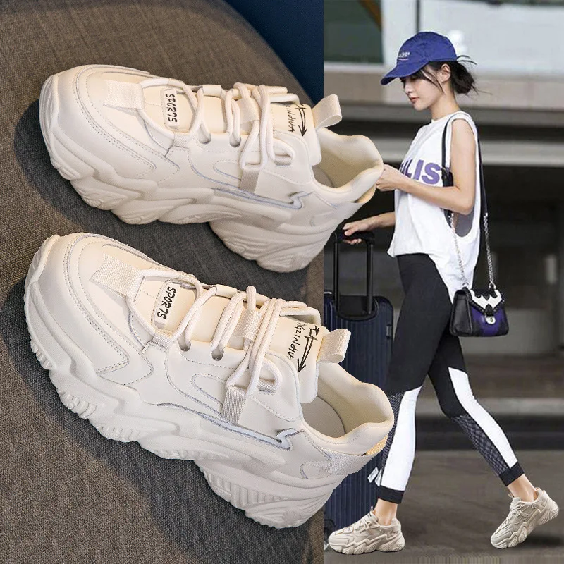 Old shoes female 2021 spring new cowhide sports casual shoes women's shoes all-match non-slip thick-soled lace-up sneakers
Old shoes female 2021 spring new cowhide sports casual shoes women's shoes all-match non-slip thick-soled lace-up sneakers