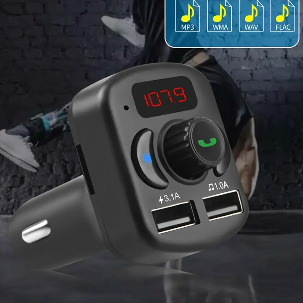 Car MP3 player Bluetooth 5.1 In-Car Wireless FM Transmitter MP3 Charger Radio Interior Kit Parts Adapter Auto Car USB 2 F3W1
Car MP3 player Bluetooth 5.1 In-Car Wireless FM Transmitter MP3 Charger Radio Interior Kit Parts Adapter Auto Car USB 2 F3W1