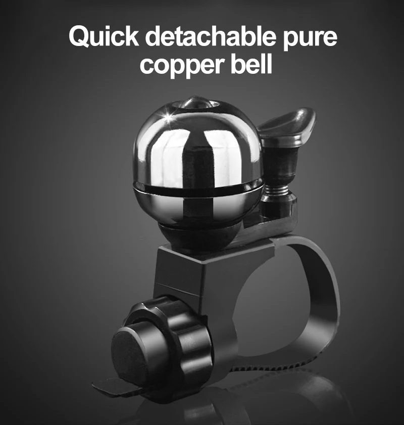 Bicycle copper Bell quick detachable Sport Bike Mountain Road Cycling Bell Ring Horn Safety Warning Alarm Cycle Accessories
Bicycle copper Bell quick detachable Sport Bike Mountain Road Cycling Bell Ring Horn Safety Warning Alarm Cycle Accessories