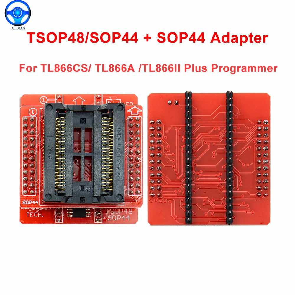SOP44 адаптер + TSOP48/SOP44 V3 плата для TL866CS / TL866A/ TL866II плюс универсальный программатор usb только 100% оригинал
SOP44 адаптер + TSOP48/SOP44 V3 плата для TL866CS / TL866A/ TL866II плюс универсальный программатор usb только 100% оригинал