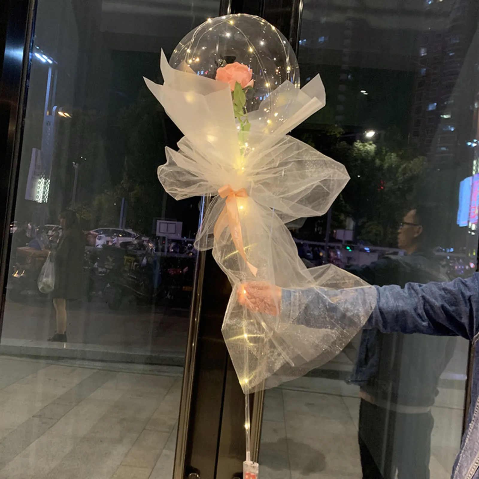 Diy Best Gifts For Valentine's Day Led Luminous Rose Bouquet Diy Led Rose Flower Balloon Party Decoration Romantic Home Accessor
Diy Best Gifts For Valentine's Day Led Luminous Rose Bouquet Diy Led Rose Flower Balloon Party Decoration Romantic Home Accessor