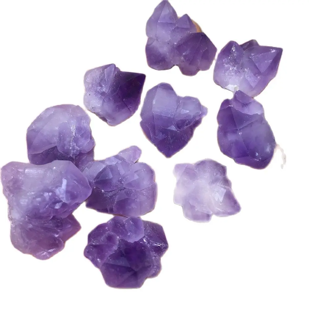 Specimen Natural Tower Amethyst Quartz Crystal Cluster Stones Home Crafts Decoration Gift Reiki Healing Wand 
Specimen Natural Tower Amethyst Quartz Crystal Cluster Stones Home Crafts Decoration Gift Reiki Healing Wand