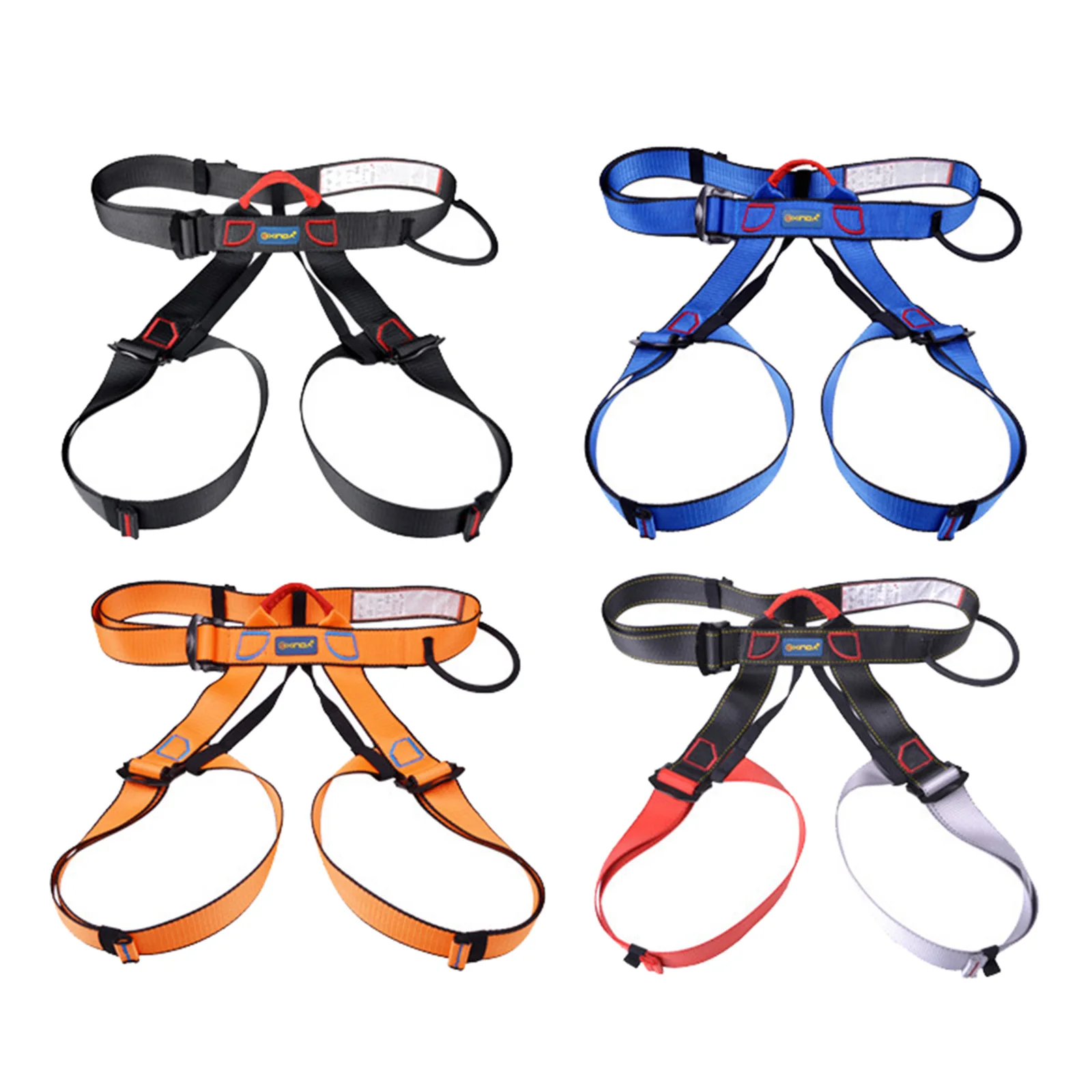 Heavy Duty Climbing Harness Safety Half Body Belt Fall Protection Waist Hip Seat Belt for Mountaineering Caving Rappelling
Heavy Duty Climbing Harness Safety Half Body Belt Fall Protection Waist Hip Seat Belt for Mountaineering Caving Rappelling