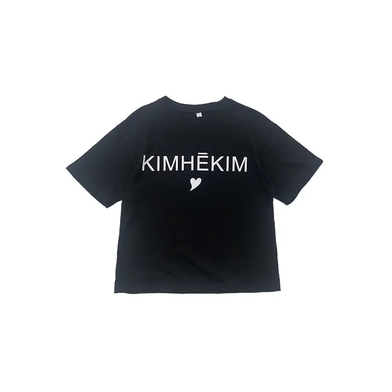 Boys and girls love T-shirt 2021 spring new trendy children's all-match short-sleeved printed bottoming shirt
Boys and girls love T-shirt 2021 spring new trendy children's all-match short-sleeved printed bottoming shirt