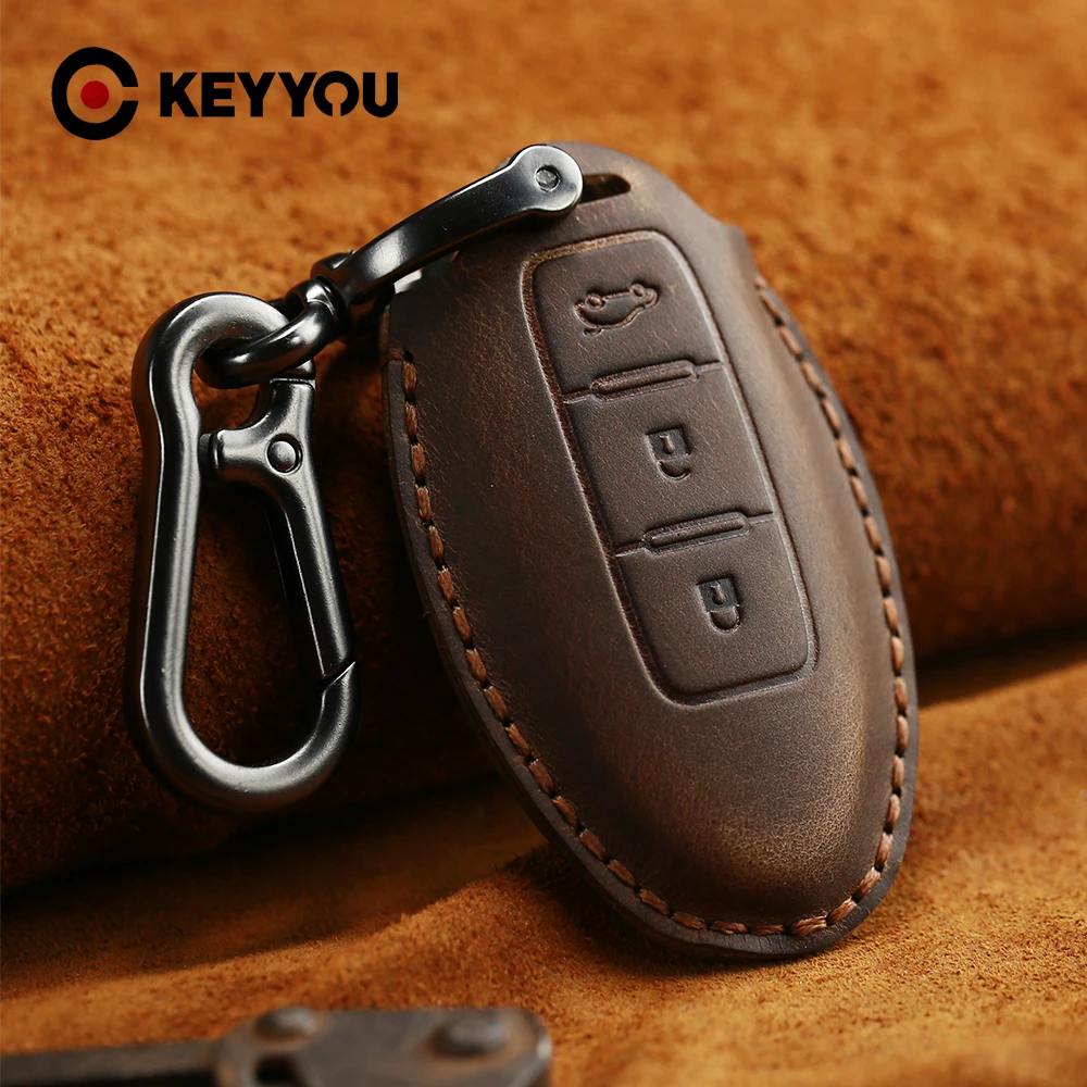 Чехол для ключей KEYYOU из натуральной кожи для Nissan Teana X-Trail Murano March Geniss Tiida Qashqai Livina Sylphy Sunny Juke Almera
Чехол для ключей KEYYOU из натуральной кожи для Nissan Teana X-Trail Murano March Geniss Tiida Qashqai Livina Sylphy Sunny Juke Almera