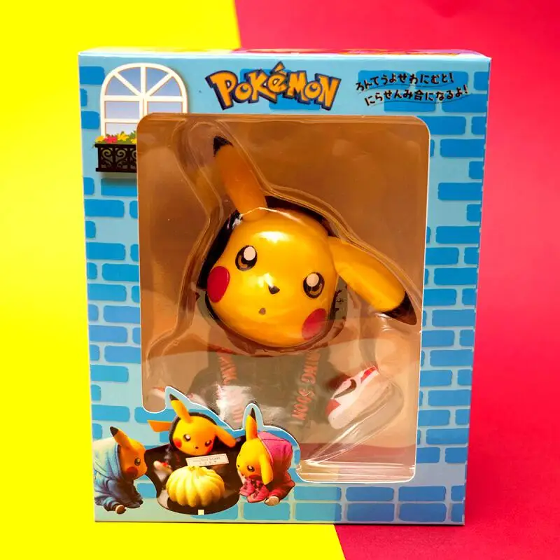2020 Hot Toy Pokemon Toy Figures Pokemon tide costume model decoration Pikachu toy doll toy of kids Movie & TV Vinyl Doll
2020 Hot Toy Pokemon Toy Figures Pokemon tide costume model decoration Pikachu toy doll toy of kids Movie & TV Vinyl Doll