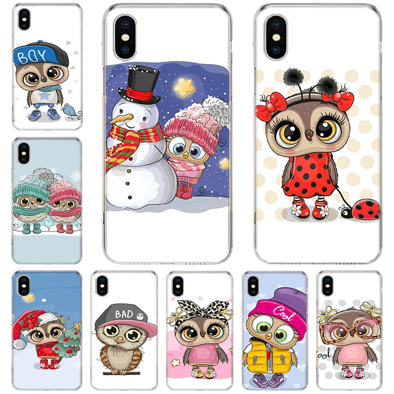 Baby Cute Owl Lover Cartoon Candy Phone Case For Apple Iphone 12 Mini 14 13 Pro Max 11 X XS XR 8 7 6 6S Plus SE 2020 5 5S Cover
Baby Cute Owl Lover Cartoon Candy Phone Case For Apple Iphone 12 Mini 14 13 Pro Max 11 X XS XR 8 7 6 6S Plus SE 2020 5 5S Cover