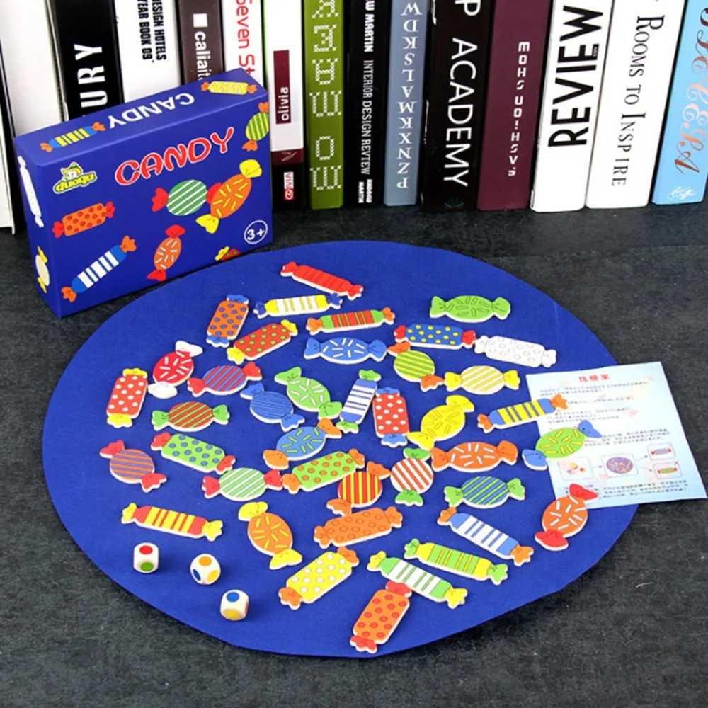 Wooden Children Puzzle Training Toy Board Game Chess Memory Matching Game Looking Candy Shape Learning & Education Puzzle Toy
Wooden Children Puzzle Training Toy Board Game Chess Memory Matching Game Looking Candy Shape Learning & Education Puzzle Toy