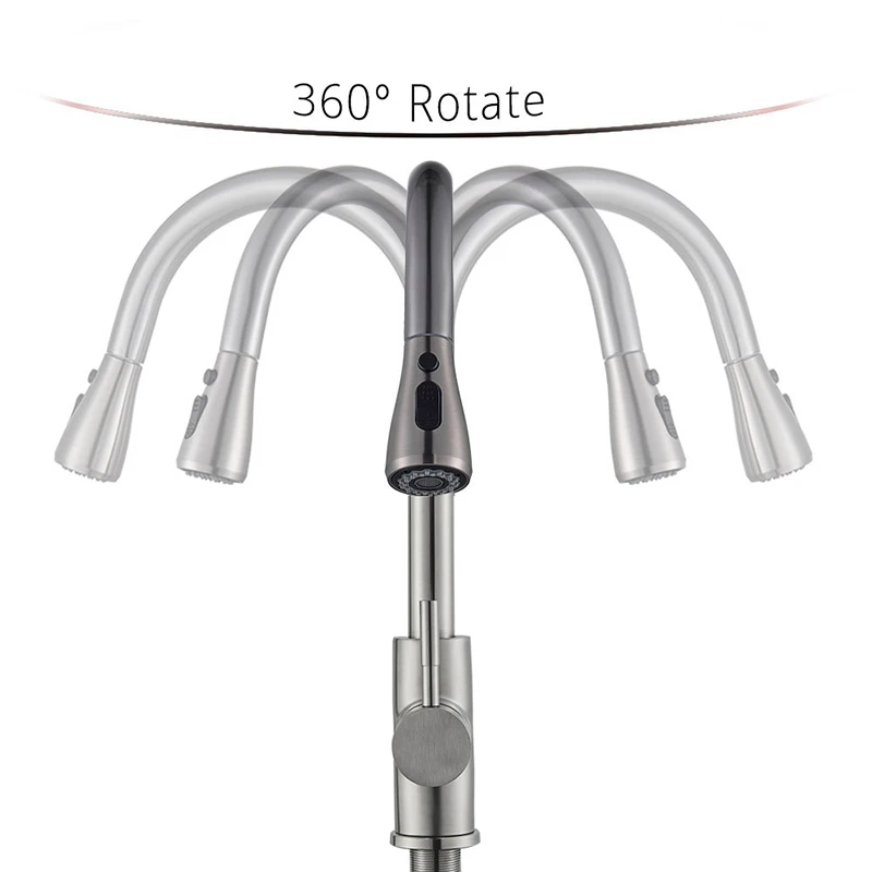 Brass Stainless Steel Kitchen Sink Draw Faucet Hot And Cold Mixed Single Handle Water Rotatable Telescopic Faucets Kitchen Tools
Brass Stainless Steel Kitchen Sink Draw Faucet Hot And Cold Mixed Single Handle Water Rotatable Telescopic Faucets Kitchen Tools
