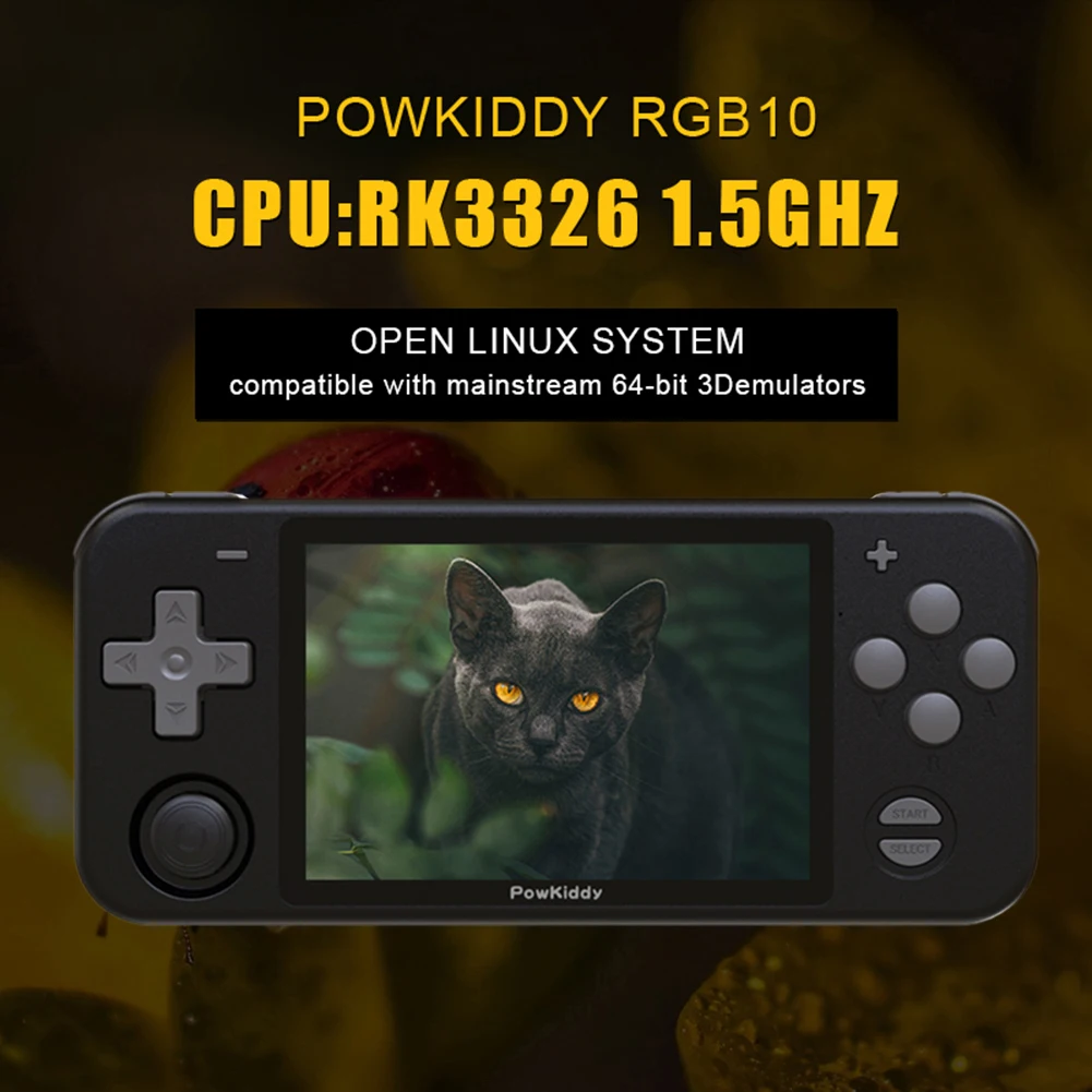 RGB10 Portable Game Console Open Source System with RK3326 Chip Handheld Game Console 3.5Inch IPS Screen Support wifi Bluetooth
RGB10 Portable Game Console Open Source System with RK3326 Chip Handheld Game Console 3.5Inch IPS Screen Support wifi Bluetooth