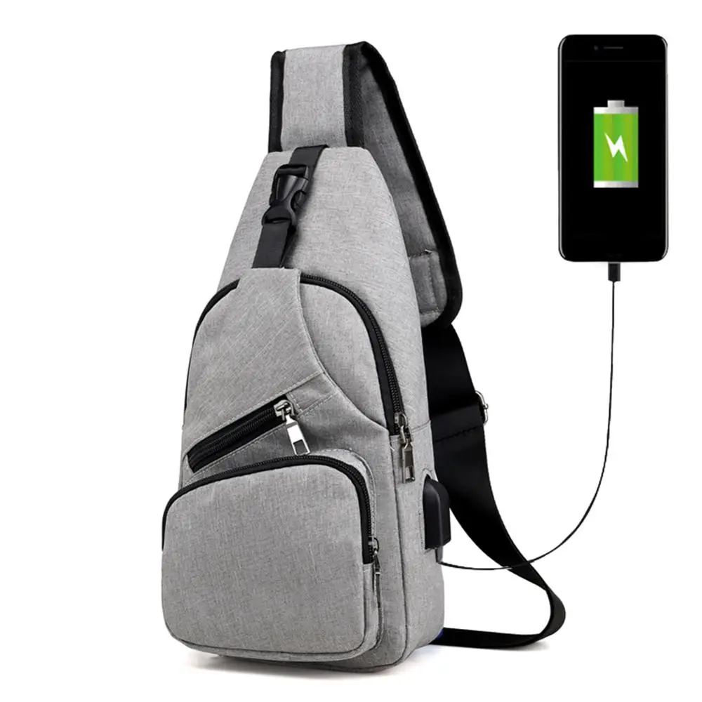 Men's Shoulder Bag Sling Chest Pack Canvas USB Charging Sports Crossbody Handbag Travel Knapsack Male Chestbags Mochila Hot Sale
Men's Shoulder Bag Sling Chest Pack Canvas USB Charging Sports Crossbody Handbag Travel Knapsack Male Chestbags Mochila Hot Sale