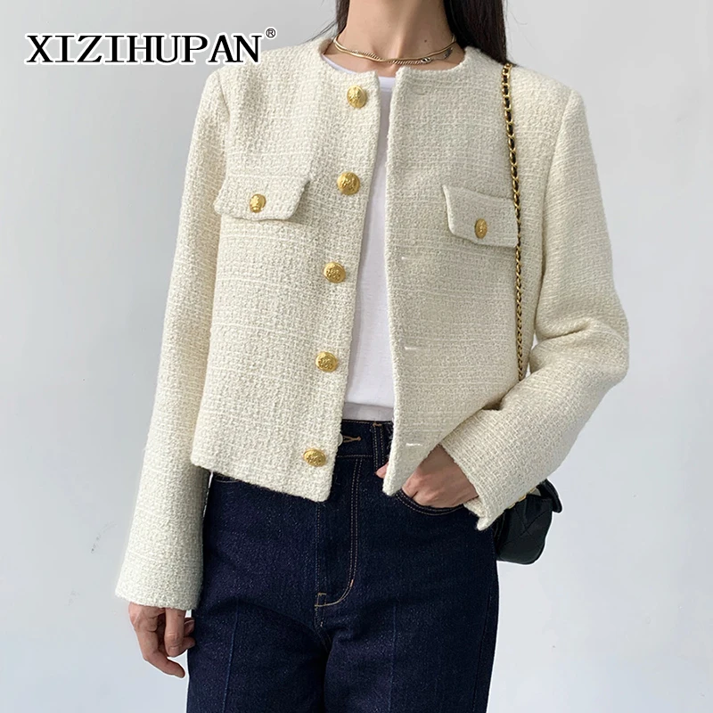 XIZIHUPAN винтажное однотонное женское пальто с круглым вырезом и длинным рукавом лоскутное пальто на пуговицах для женщин осень 2021 модная одеж...
XIZIHUPAN винтажное однотонное женское пальто с круглым вырезом и длинным рукавом лоскутное пальто на пуговицах для женщин осень 2021 модная одеж...