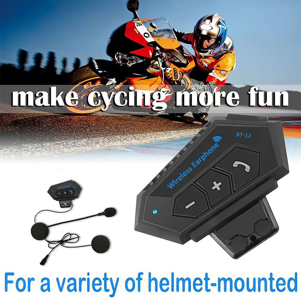 Motorcycle Bluetooth Headphone Helmet Earphone Bluetooth Wireless Earphone Rechargeable Microphone for Motorcycle Riding
Motorcycle Bluetooth Headphone Helmet Earphone Bluetooth Wireless Earphone Rechargeable Microphone for Motorcycle Riding