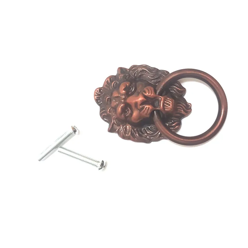 40*67MM Antique Alloy Drawer Door Pull Furniture Handles Lion Head Handle Wardrobe Beast Decoration With Screw
40*67MM Antique Alloy Drawer Door Pull Furniture Handles Lion Head Handle Wardrobe Beast Decoration With Screw
