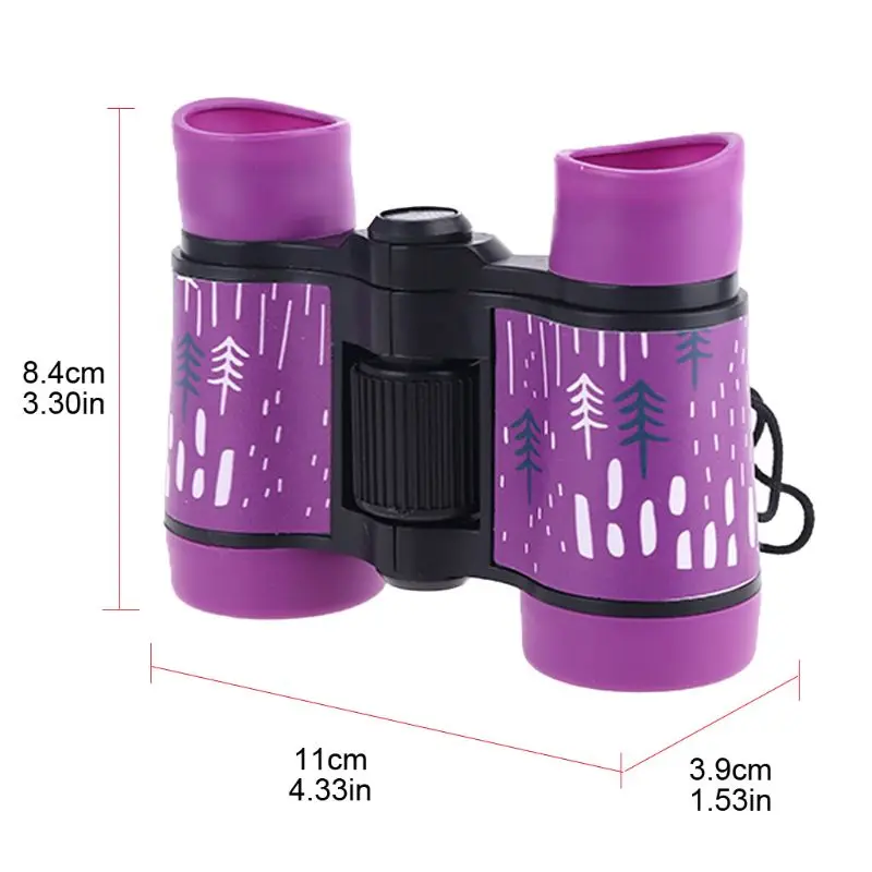 4x30 Binoculars Plastic Children Colorful Lightweight Telescope for Kids Compact 203C
4x30 Binoculars Plastic Children Colorful Lightweight Telescope for Kids Compact 203C