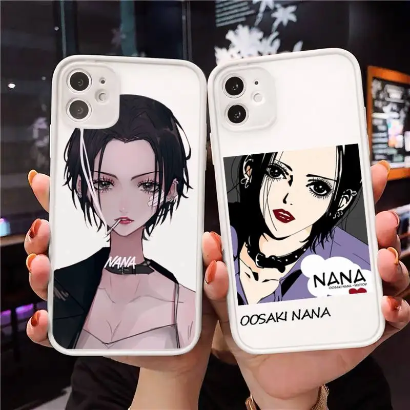Oosaki Nana Sexy amine cool Phone Cases Matte Transparent for iPhone 7 8 11 12 s mini pro X XS XR MAX Plus cover funda shell
Oosaki Nana Sexy amine cool Phone Cases Matte Transparent for iPhone 7 8 11 12 s mini pro X XS XR MAX Plus cover funda shell
