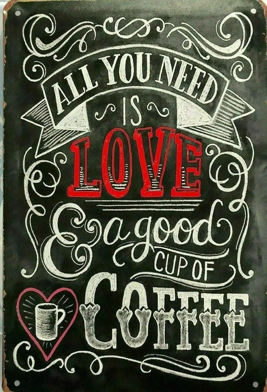 Rustic All You Need is Love New Tin Man Cave 12x8 Inches Vintage Tin Sign Posters
Rustic All You Need is Love New Tin Man Cave 12x8 Inches Vintage Tin Sign Posters