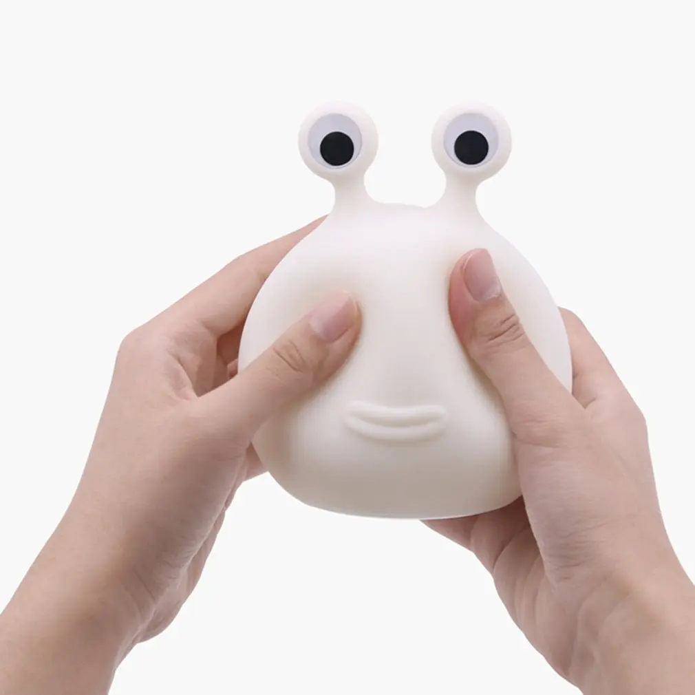 Slug Night Light Silicone Rechargeable Infant Sleeping Lamp Touch Switch Children's Nightlight Dimmable Night Lamp
Slug Night Light Silicone Rechargeable Infant Sleeping Lamp Touch Switch Children's Nightlight Dimmable Night Lamp