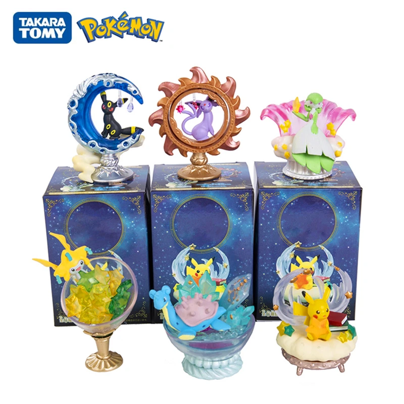 Genuine Pokemon Starry Night Blind Box Pikachu Gardevoir Dolls Anime Figures Model Toy Anime Collection For Fan Children Gift
Genuine Pokemon Starry Night Blind Box Pikachu Gardevoir Dolls Anime Figures Model Toy Anime Collection For Fan Children Gift