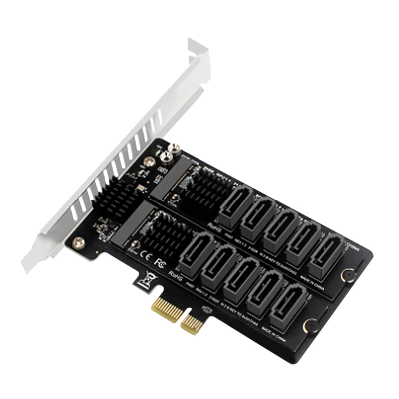 M. 2 SATA to Pcie Riser Card Dual Disk Array Card Raid Adapter Card+2XM.2 SATA to SATA 3.0 6Gbps 10Port Expansion Card
M. 2 SATA to Pcie Riser Card Dual Disk Array Card Raid Adapter Card+2XM.2 SATA to SATA 3.0 6Gbps 10Port Expansion Card