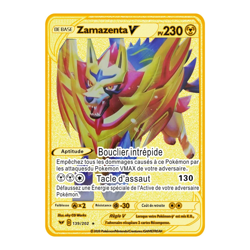 Покемон флэш золотые металлические карты Charizard Eevee Mewtwo Пикачу игра битва коллекция торговая карточка экшн-фигурка модель детская игрушка
Покемон флэш золотые металлические карты Charizard Eevee Mewtwo Пикачу игра битва коллекция торговая карточка экшн-фигурка модель детская игрушка