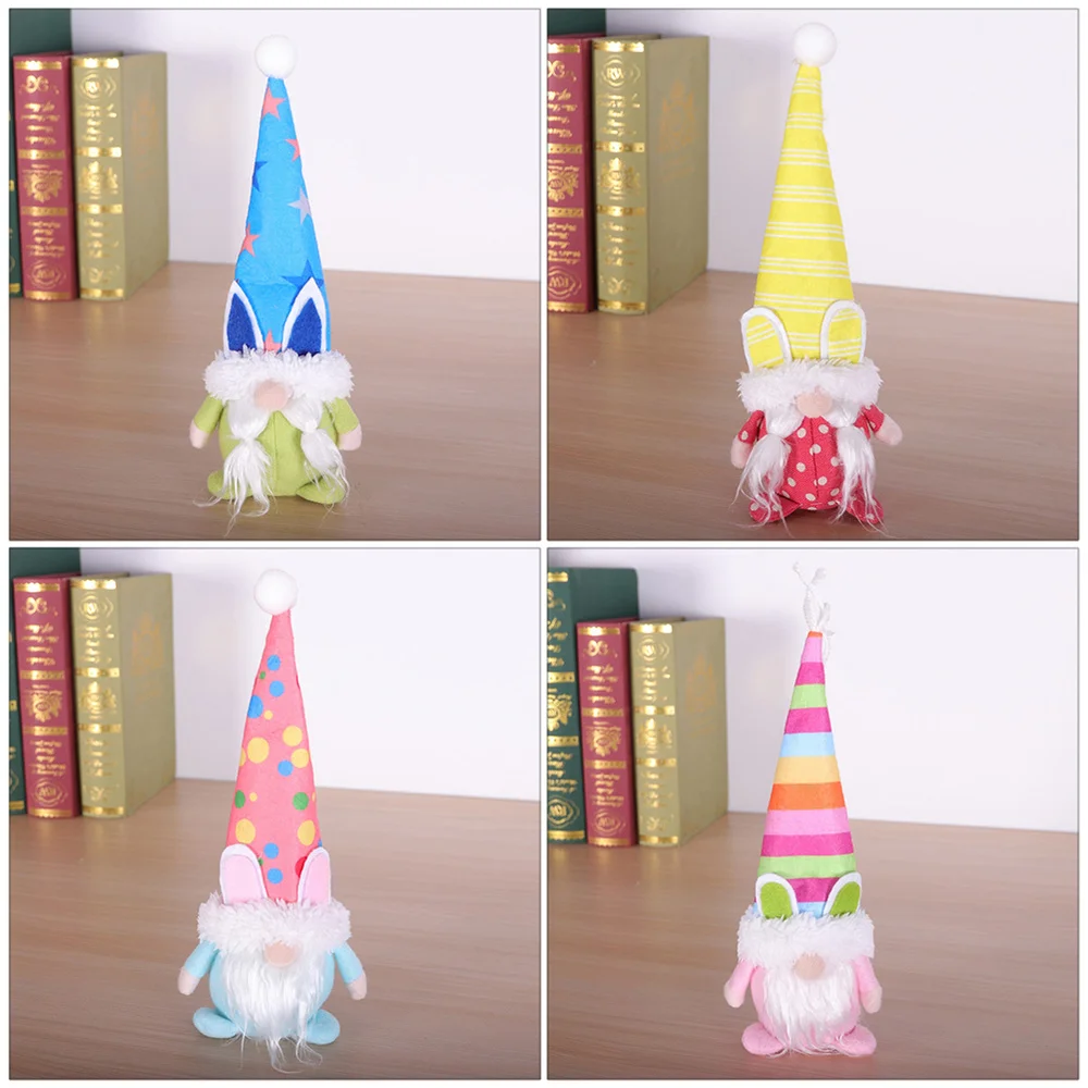 4pcs Easter Elf Bunny Gnome Doll Plush Lovely Gnome Doll Elf Ornament Decoration
4pcs Easter Elf Bunny Gnome Doll Plush Lovely Gnome Doll Elf Ornament Decoration