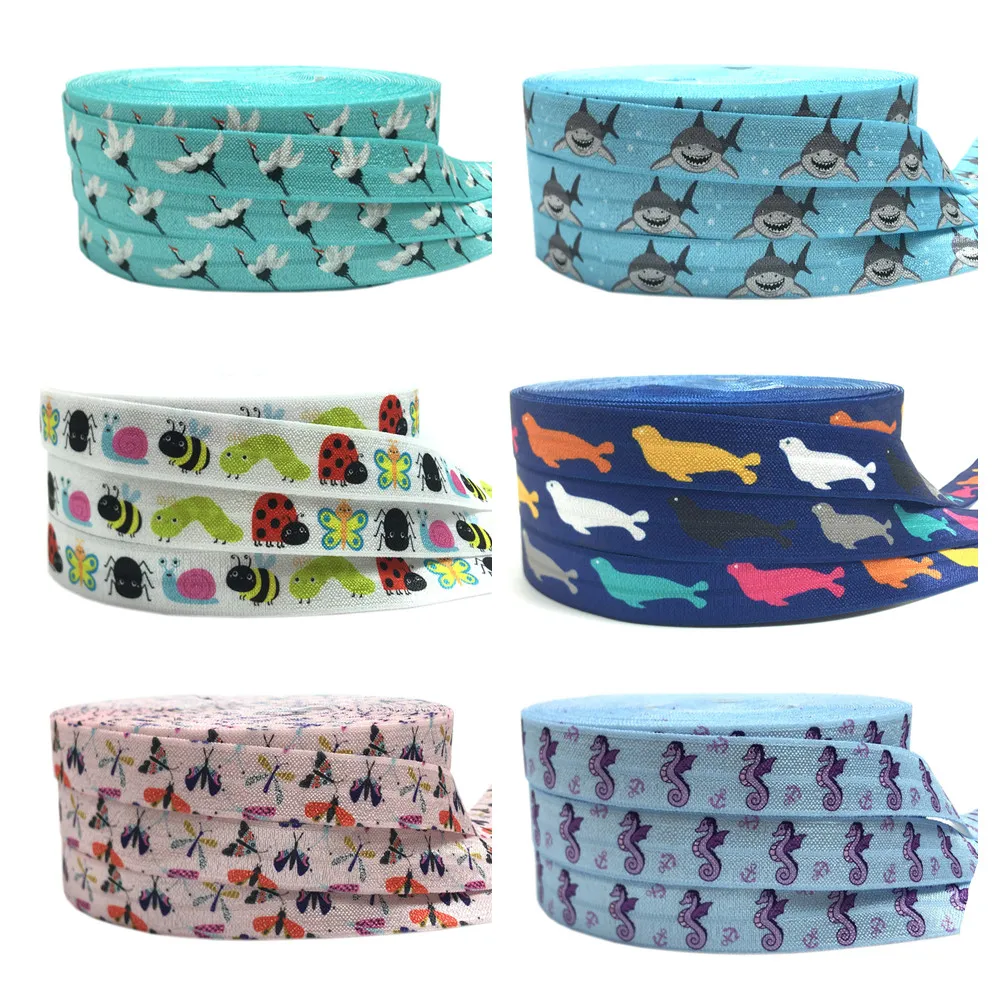 16mm Sea Lion Butterfly Print Animal Fold over Elastic Band Sewing Tape Handmade Crafts Accessories DIY Baby Headband Hair Ties
16mm Sea Lion Butterfly Print Animal Fold over Elastic Band Sewing Tape Handmade Crafts Accessories DIY Baby Headband Hair Ties
