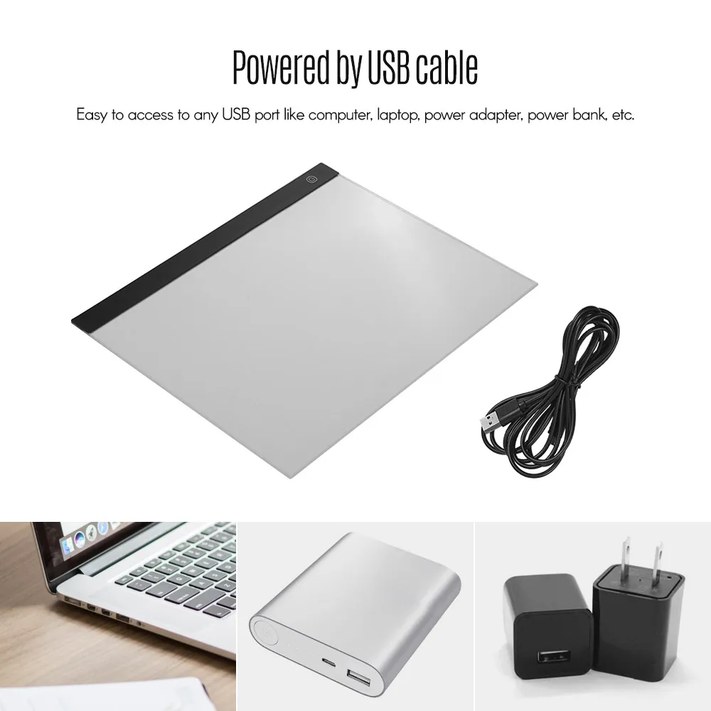 LED A3 Light Panel Graphic Light Pad Digital Copyboard with 3level Dimmable Brightness for Tracing Drawing Copying
LED A3 Light Panel Graphic Light Pad Digital Copyboard with 3level Dimmable Brightness for Tracing Drawing Copying