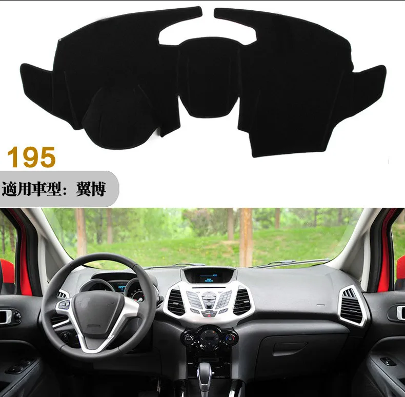 Car dashboard Avoid light pad Instrument platform desk cover Mats Carpets Auto accessories for Ford Ecosport 2013 2014 2015 2016 
Car dashboard Avoid light pad Instrument platform desk cover Mats Carpets Auto accessories for Ford Ecosport 2013 2014 2015 2016