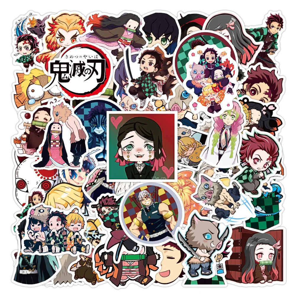 10/30/50PCS Japanese Animation New Ghost Killing Blade Graffiti Waterproof Sticker Suitcase Notebook RefrigeratorHelmetWholesale
10/30/50PCS Japanese Animation New Ghost Killing Blade Graffiti Waterproof Sticker Suitcase Notebook RefrigeratorHelmetWholesale