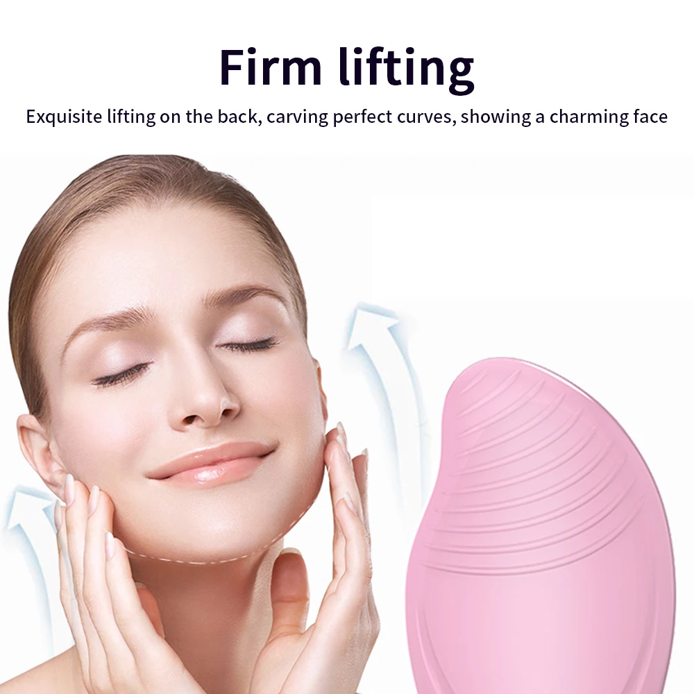 Electric Facial Cleansing Brush Silicone Sonic Face Cleaner Deep Pore Cleaning Skin Massage Clean Tool Electric Facial Cleanser
Electric Facial Cleansing Brush Silicone Sonic Face Cleaner Deep Pore Cleaning Skin Massage Clean Tool Electric Facial Cleanser