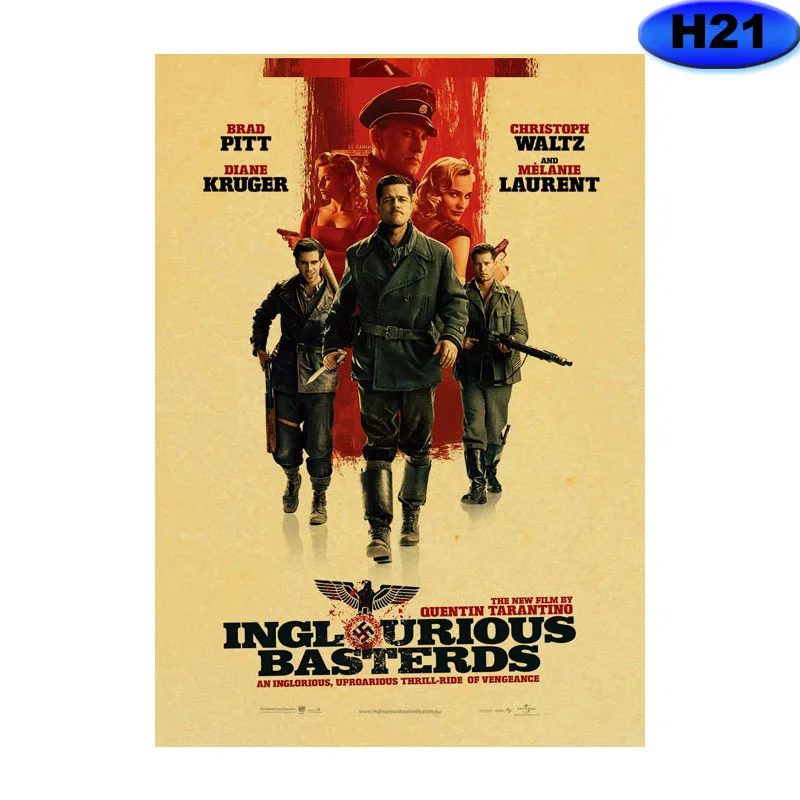 1 PC Vintage Classic Movie Poster Django Unchained/Pulp Fiction Poster Home Wall Sticker Retro Kraft Paper Posters Art Painting
1 PC Vintage Classic Movie Poster Django Unchained/Pulp Fiction Poster Home Wall Sticker Retro Kraft Paper Posters Art Painting