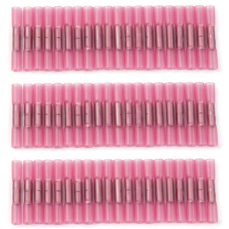 500/1000PCS Waterproof Heat Shrink Crimp Connectors Electrical Butt Splice Automobile Wire Cable Terminals 22-18AWG
500/1000PCS Waterproof Heat Shrink Crimp Connectors Electrical Butt Splice Automobile Wire Cable Terminals 22-18AWG
