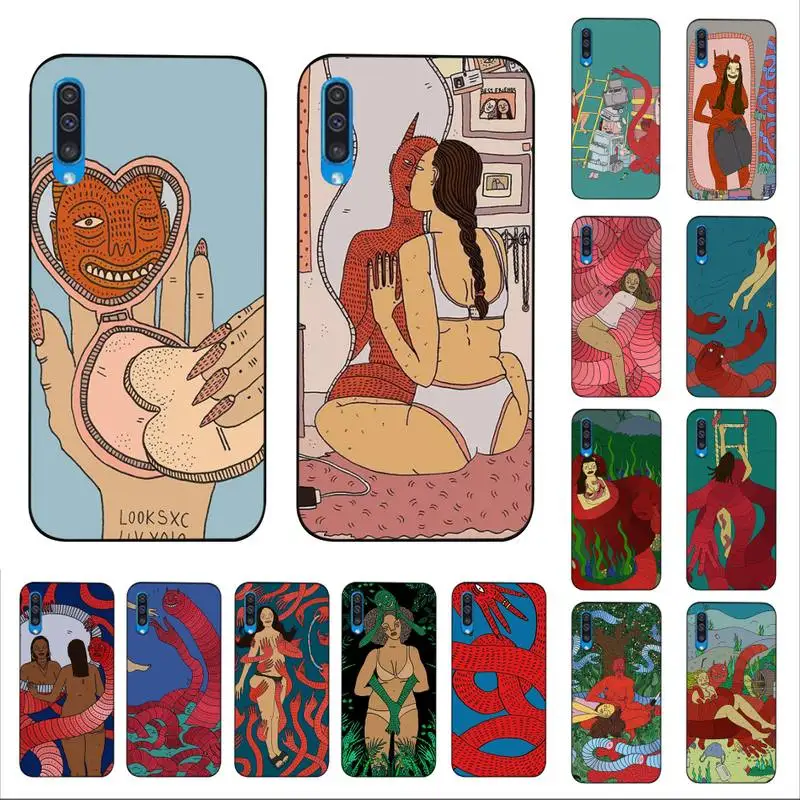 

MaiYaCa Polly Nor Art Phone Case for Samsung A51 01 50 71 21S 70 10 31 40 30 20E 11 A7 2018