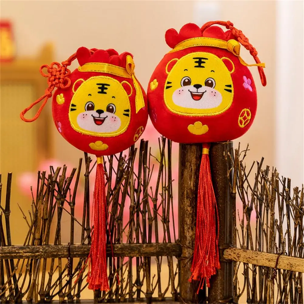 2022 Chinese New Year Plush Tiger - Chinese New Year Tiger Pendant - 2022 Year Of Tiger Mascot Zodiac Tiger Ornament With Red Ta
2022 Chinese New Year Plush Tiger - Chinese New Year Tiger Pendant - 2022 Year Of Tiger Mascot Zodiac Tiger Ornament With Red Ta