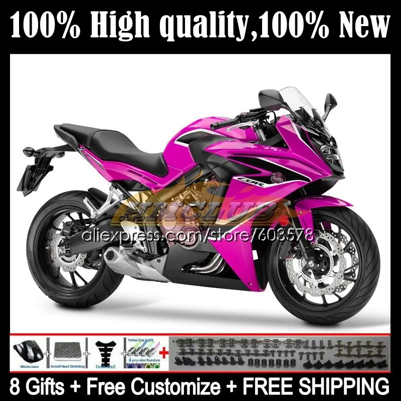 CBR-650 For HONDA CBR 650F 650 CBR650 F CC 93CL.06 CBR650F 11 12 13 14 15 CBR-650F 2011 2012 2013 2014 2015 Fairing Rose black
CBR-650 For HONDA CBR 650F 650 CBR650 F CC 93CL.06 CBR650F 11 12 13 14 15 CBR-650F 2011 2012 2013 2014 2015 Fairing Rose black