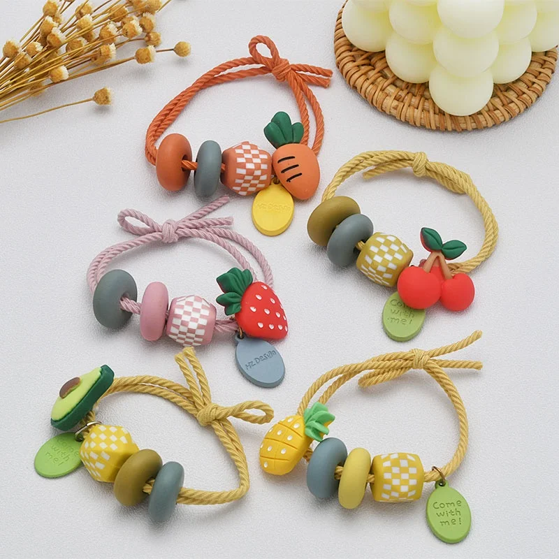 xiaoboACC Fruit Beads Hair Rope Hair Bands Korean Fashion Women Girls Elastic Rubber Band Hair Tie Hair Accessories
xiaoboACC Fruit Beads Hair Rope Hair Bands Korean Fashion Women Girls Elastic Rubber Band Hair Tie Hair Accessories