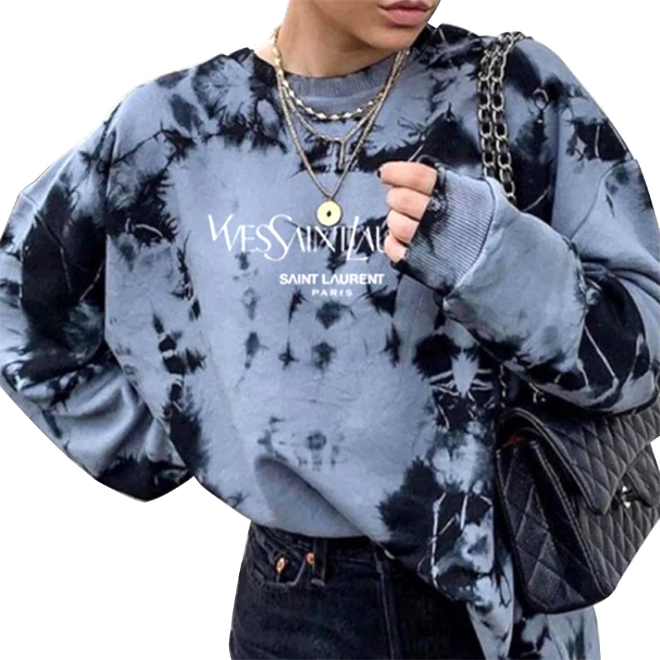 Tie Dye Print Women Autumn Fashion Long Sleeve Hoodie Sweatshirt Oversized Harajuku Jumper Pullover Tops Casual Loose Coat
Tie Dye Print Women Autumn Fashion Long Sleeve Hoodie Sweatshirt Oversized Harajuku Jumper Pullover Tops Casual Loose Coat