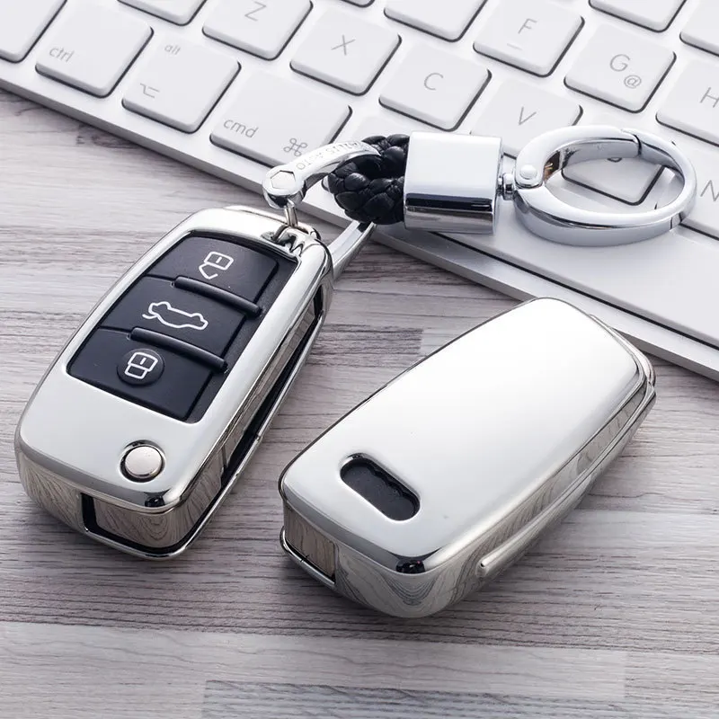 Auto Car Styling Soft TPU Key Case For Audi A1 A3 A4 A5 Q7 A6 C5 C6 Car Holder Shell Remote Cover Car-Styling keychain
Auto Car Styling Soft TPU Key Case For Audi A1 A3 A4 A5 Q7 A6 C5 C6 Car Holder Shell Remote Cover Car-Styling keychain